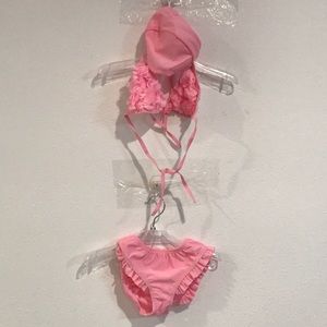 Flower girl bikini special occasion bikini 900285 3 pieces set cape bikini short